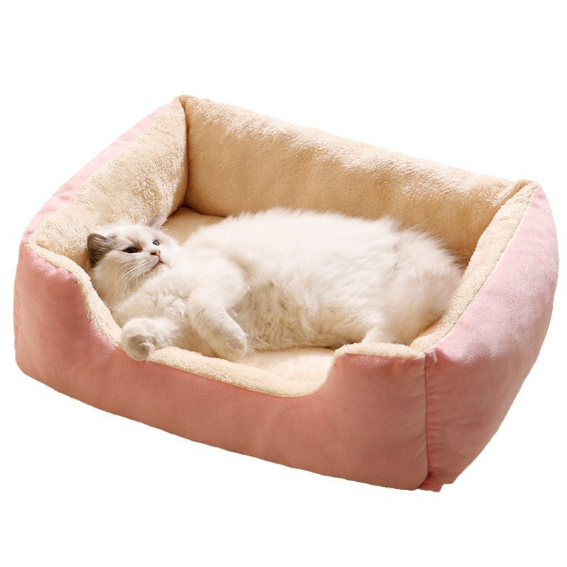 Furry Warm Pet Bed