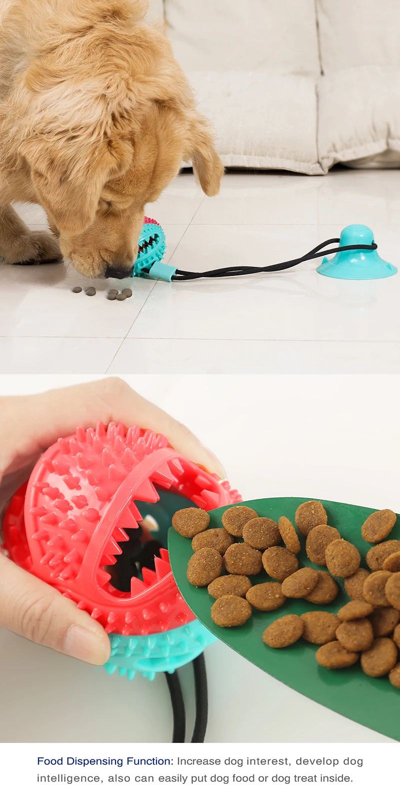 Dog Leaking Ball Toys