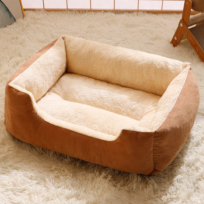 Furry Warm Pet Bed