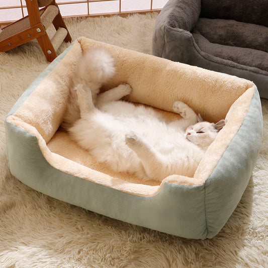 Furry Warm Pet Bed