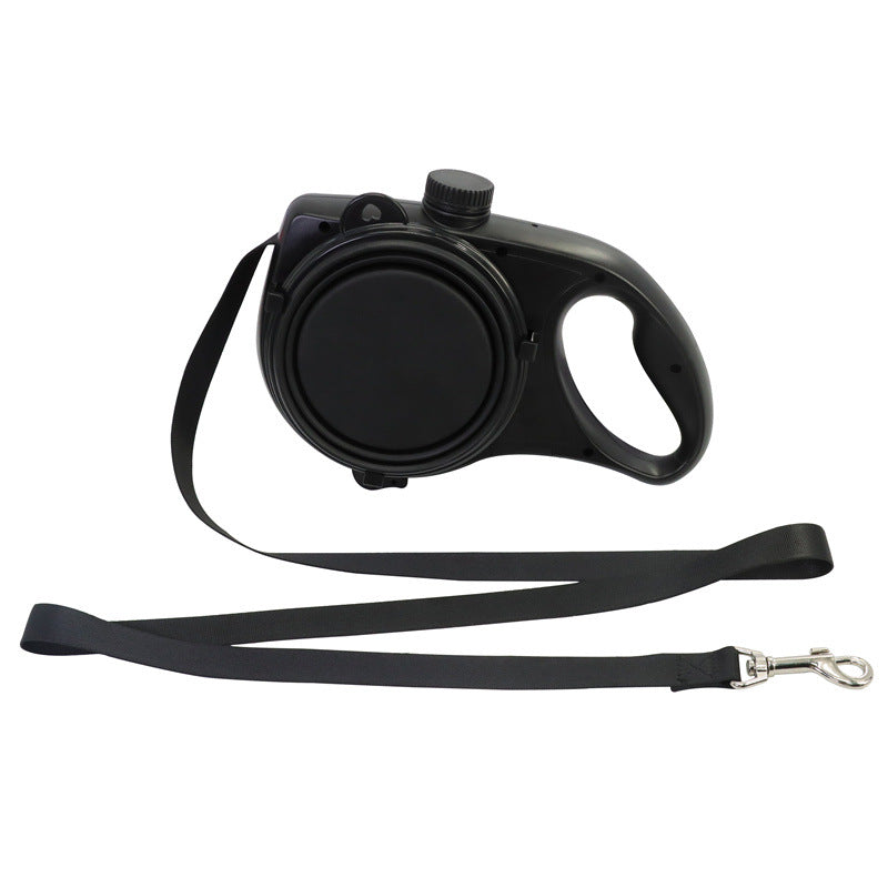 Three-in-one portable pet leash