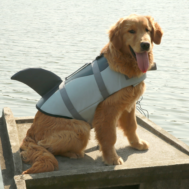 DOG LIFE JACKET WITH HIGH BUOYANCY- Mermaid/ Shark